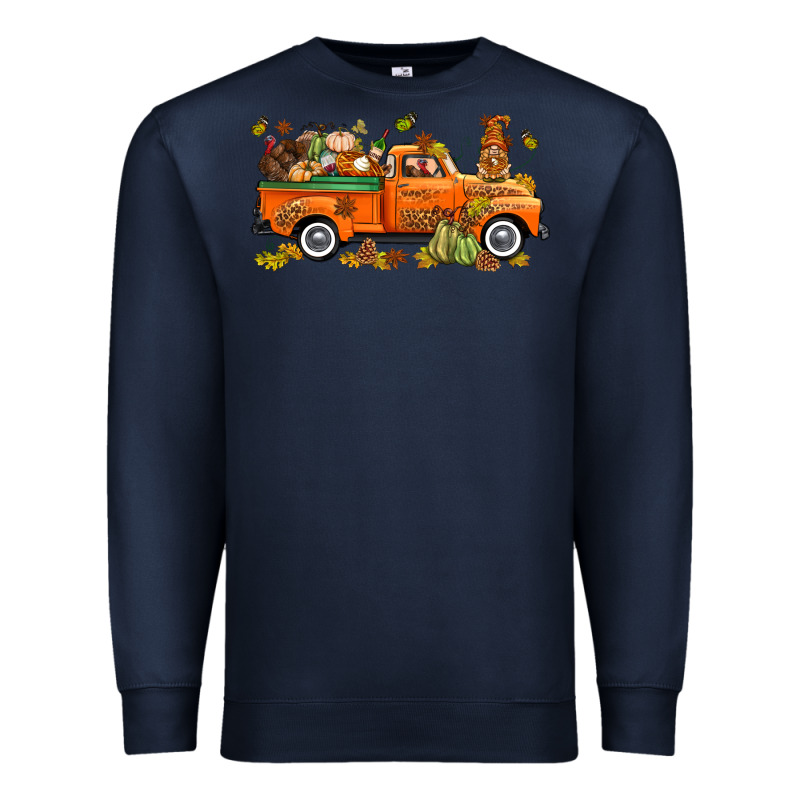 Thanksgiving Truck With Gnome Bbs Premium Sweatshirt by BundleAndBundleShop | Teevron
