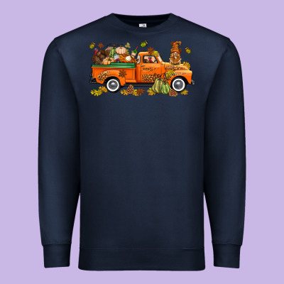 Thanksgiving Truck With Gnome Bbs Premium Sweatshirt Designed By Bundleandbundleshop