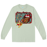Matcha Merry Christmas Lips Santa Long Sleeve Tee - Bettercallsaul