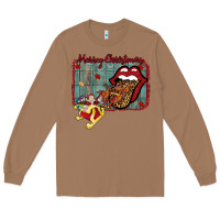 Toasted Coconut Merry Christmas Lips Santa Long Sleeve Tee - Bettercallsaul