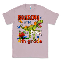 Lilac roaring into 4th grade Classic Tee - BundleAndBundleShop
