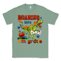 Sage roaring into 4th grade Classic Tee - BundleAndBundleShop