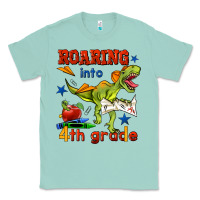 Seafoam roaring into 4th grade Classic Tee - BundleAndBundleShop