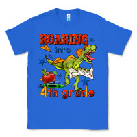 True Royal roaring into 4th grade Classic Tee - BundleAndBundleShop