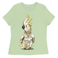 Matcha Cockatoo Bird Ladies Tee - LillyAllenDesigns