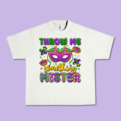 Throw Me Something Mister Urban Heavy Tee Designed By Lillyallendesigns