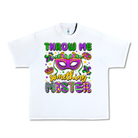White throw me something mister Urban Heavy Tee - LillyAllenDesigns