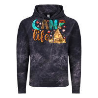 Cloud Black Camp Life Vintage Hoodie - BundleAndBundleShop