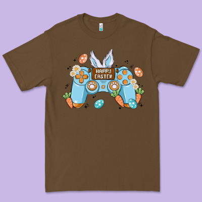 Boy Happy Easter Premium Tee Designed By Maliassmallbusiness