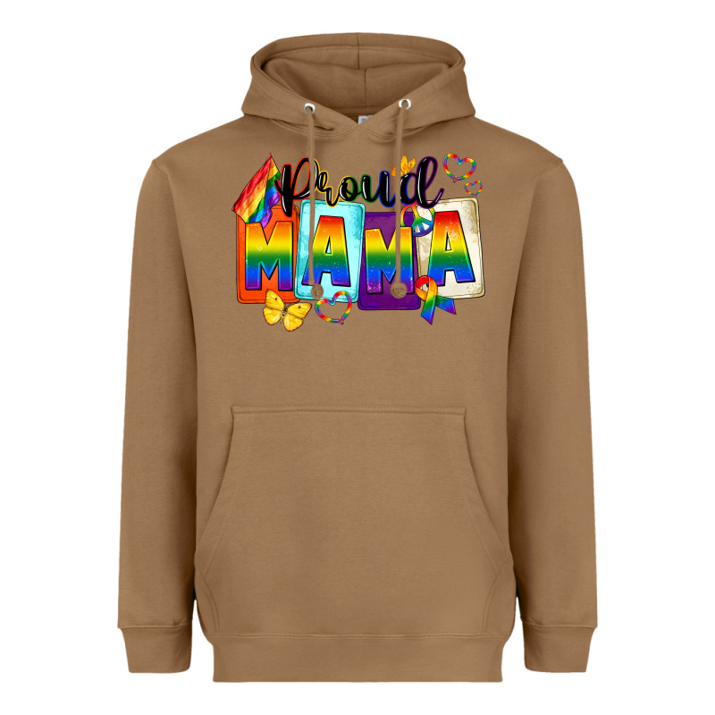 Proud Mama Mother's Day Heavyweight Hoodie by FaDigitalArtStudio | Teevron