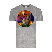 Cloud Rock halloween round Vintage Tee - BundleAndBundleShop