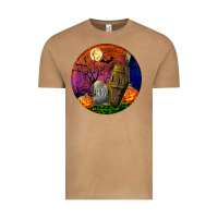 Vintage Camel halloween round Vintage Tee - BundleAndBundleShop