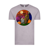 Vintage Zinc halloween round Vintage Tee - BundleAndBundleShop