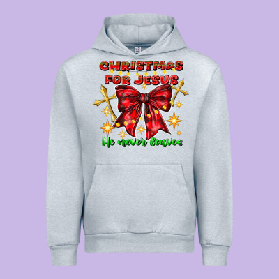 Festive Christmas Message With Crosses Urban Hoodie Designed By Cowhidedigitalart