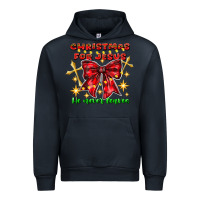 Navy festive christmas message with crosses Urban Hoodie - CowhideDigitalArt