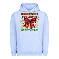 Pigment Grape Ice festive christmas message with crosses Urban Hoodie - CowhideDigitalArt