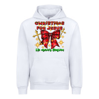 White festive christmas message with crosses Urban Hoodie - CowhideDigitalArt