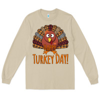 Mushroom Happy Turkey Day - Thanksgiving Party Long Sleeve Tee - Bettercallsaul