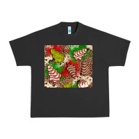 Pigment Black little debbie tree cakes leopard Urban Heavy Tee - JahusDesignShop