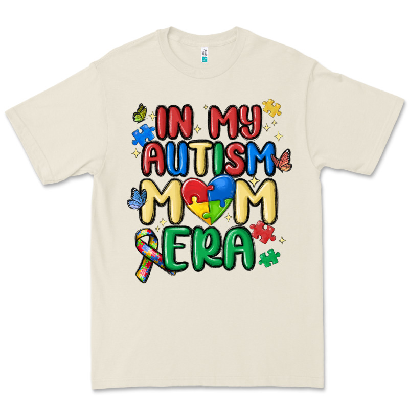 In My Autism Mom Era Premium Tee by MaliasSmallBusiness | Teevron
