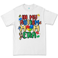 White in my autism mom era Premium Tee - MaliasSmallBusiness