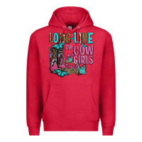 Cardinal long live the cowgirls olivia Premium Hoodie - OliviaCreatesArt