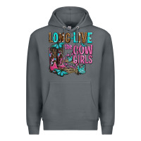 Rock long live the cowgirls olivia Premium Hoodie - OliviaCreatesArt