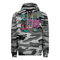Slate Camo long live the cowgirls olivia Premium Hoodie - OliviaCreatesArt