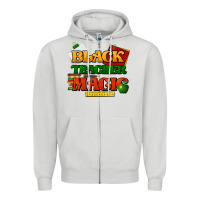 Dove Grey Black Teacher magic Zipper Hoodie - HowdyJamesFarm