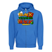 True Royal Black Teacher magic Zipper Hoodie - HowdyJamesFarm