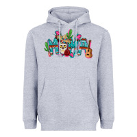 Heather Grey Mexican mama Mother's Day Heavyweight Hoodie - FaDigitalArtStudio