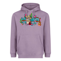 Lavender Mexican mama Mother's Day Heavyweight Hoodie - FaDigitalArtStudio
