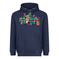 Navy Mexican mama Mother's Day Heavyweight Hoodie - FaDigitalArtStudio