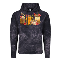 Honey And Bee With Flower Coffee Cup Vintage Hoodie | Teevron