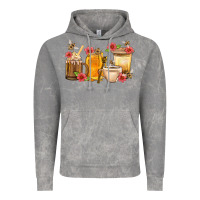Cloud Rock Honey And Bee With Flower Coffee Cup Vintage Hoodie - BundleAndBundleShop