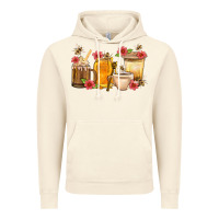 Vintage Artic Honey And Bee With Flower Coffee Cup Vintage Hoodie - BundleAndBundleShop