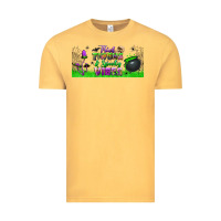 Vintage Mustard thick thighs and spooky vibes libbey glass Vintage Tee - BundleAndBundleShop