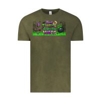Vintage Olive thick thighs and spooky vibes libbey glass Vintage Tee - BundleAndBundleShop