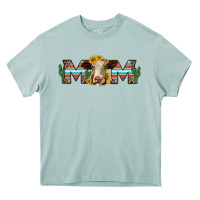 Arona sunflower hereford cattle and cactus  mom Heavy Core Tee - Jasminsmagicworld
