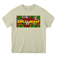 Mossy santa's helper with gifts Heavy Core Tee - AdoDesignShop