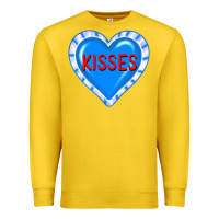 Lemon valentine's day hearts Premium Sweatshirt - FaDigitalArtStudio