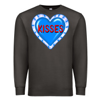 Smoke valentine's day hearts Premium Sweatshirt - FaDigitalArtStudio