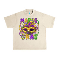 Sandshell mardi gras mask Urban Heavy Tee - LillyAllenDesigns