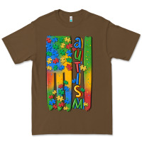 Cacao autism american flag Premium Tee - MaliasSmallBusiness
