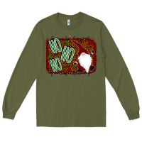 Army Green Ho Ho Ho Gnomes Long Sleeve Tee - Bettercallsaul