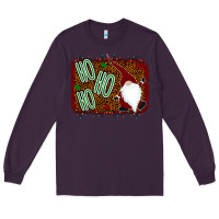 Plum Ho Ho Ho Gnomes Long Sleeve Tee - Bettercallsaul