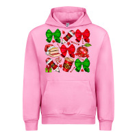 Fuchsia Pink Christmas teacher Urban Hoodie - CowhideDigitalArt