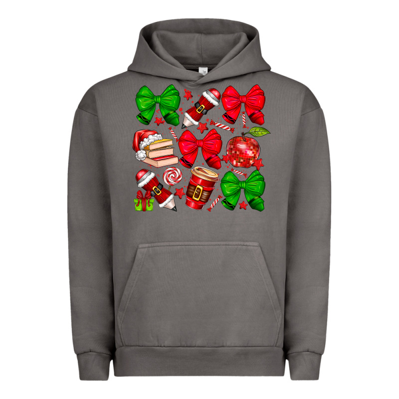 Christmas Teacher Urban Hoodie by CowhideDigitalArt | Teevron