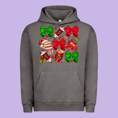 Christmas Teacher Urban Hoodie Designed By Cowhidedigitalart