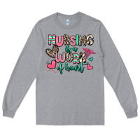 Heather Grey nursing is a work of heart Long Sleeve Tee - RanaPortraitStore
